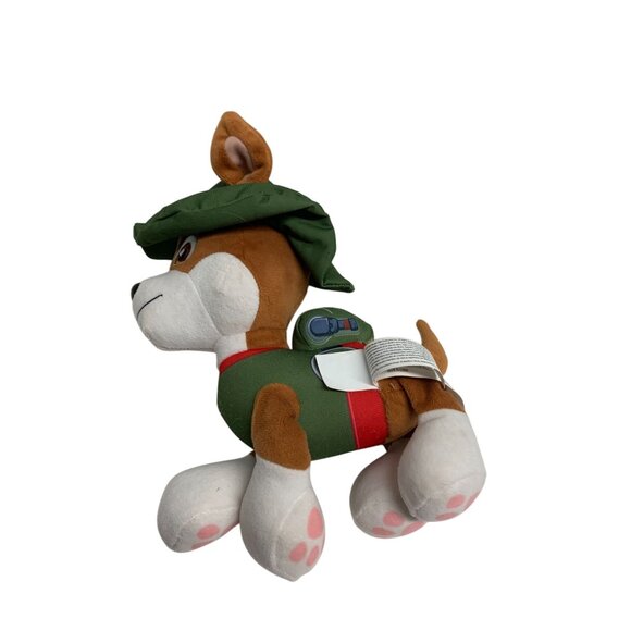 Spinmaster Paw Patrol Plush Tracker  2018 Stuffed Animal Dog Toy 11inx8.5 in L - Picture 3 of 5